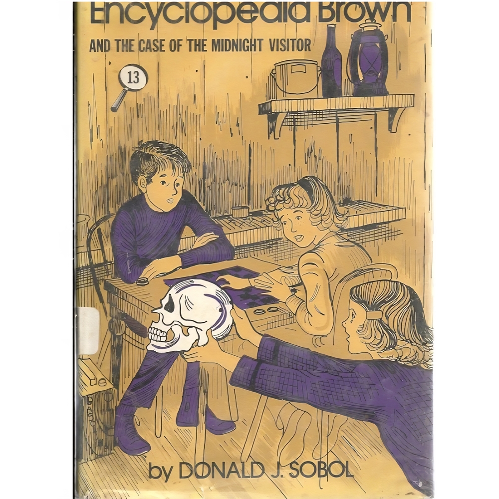 Encyclopedia Brown and the Case of the Midnight Visitor Book